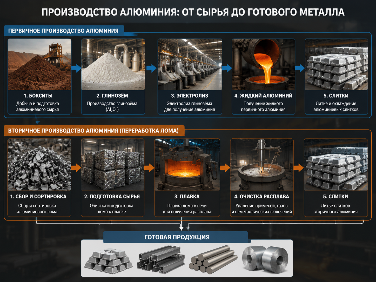 Производство алюминия
